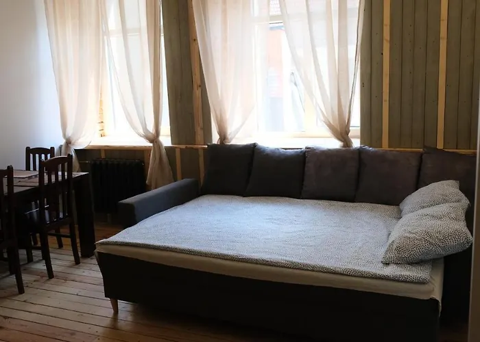 Historic With Wooden Floors In The Hearth Of Old-town Dzīvoklis Riga