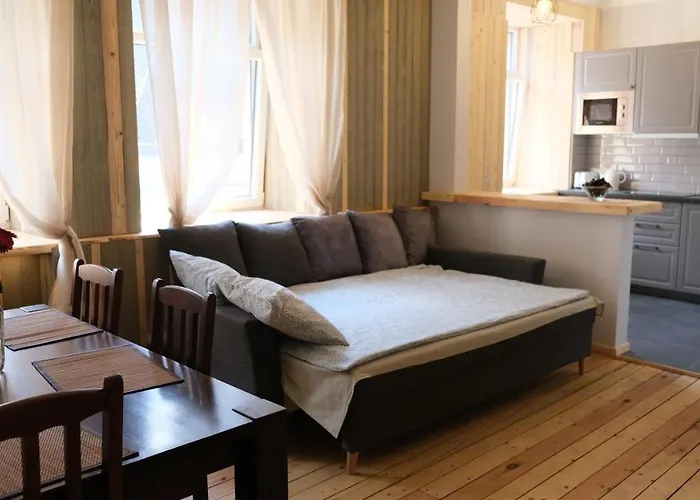 Historic With Wooden Floors In The Hearth Of Old-town * Riga